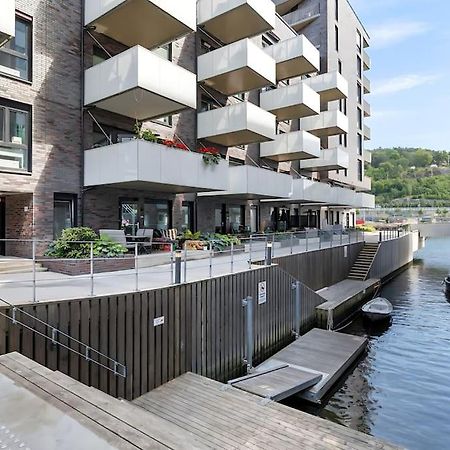 Апартаменты Sorenga Munch Ved Kanalen - Egen Terrasse Uteplass Осло Экстерьер фото